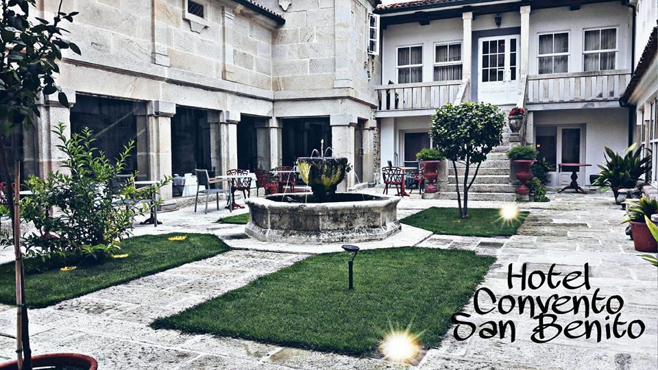 Hotel Monumento Convento De San Benito А-Гуарда Экстерьер фото